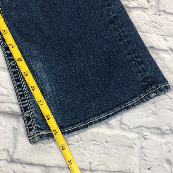 Silver Jeans Lola Bootcut Lightly distressed Stretch size 29 - Picture 9 of 15